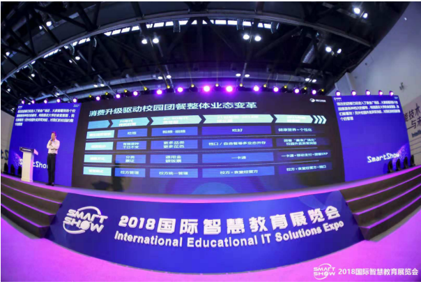 禧云信息出席國際智慧教育展：黑科技開啟校園新“食”代