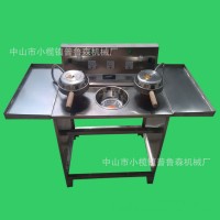 手工蛋卷機_商用普魯森雙單頭蛋卷機廠家