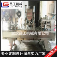呂工洗杯灌裝封口機(jī) 全自動(dòng)杯裝水灌裝封口機(jī) 杯裝水設(shè)備廠家