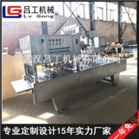 呂工牌塑料碗灌裝封口機(jī) 碗裝涼糕灌裝封口機(jī) 涼糕包裝機(jī)