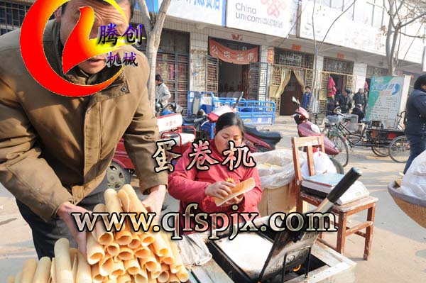 六面燃?xì)庋h(huán)蛋卷機(jī)（電子打火新款）