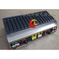 商用秘制燃氣烤腸機,液化氣烤腸熱狗機,霍氏秘制烤腸機贈配方