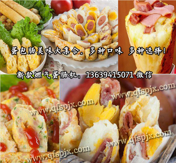 全自動(dòng)燃?xì)獾澳c機(jī) 商用蛋包腸機(jī)