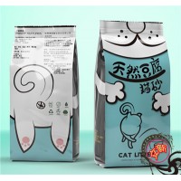豆腐貓砂包裝袋A全安豆腐貓砂包裝袋A豆腐貓砂包裝袋設(shè)計廠家