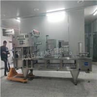 夏季飲品杯裝冰塊灌裝封口機(jī) 檸檬冰顆粒杯裝封口機(jī) 封杯機(jī)