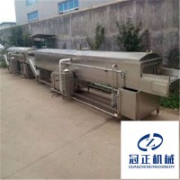 水浴式香菇/金針菇/杏鮑菇/蒸煮不銹鋼巴氏生產(chǎn)流水線