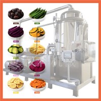 生產(chǎn)廠家定制大棗脆片油炸機、豌豆真空油炸機