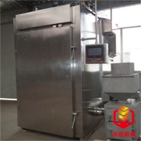 燒肉燒雞煙熏爐 豆干環(huán)保煙熏機 煙熏設備廠家直銷