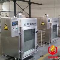 新款250型煙熏爐 煙熏上色設(shè)備廠家直銷 勁創(chuàng)全自動(dòng)煙熏爐