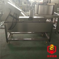 自動上漿裹粉油炸機 進口技術(shù)油炸機 勁創(chuàng)油炸設備