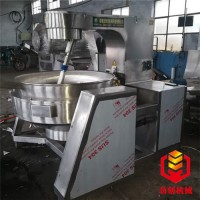 火鍋底料混合熬制炒鍋