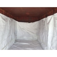 出口防水生牛皮/羊皮專用集裝箱柜袋 內(nèi)襯袋 海包袋