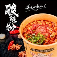 嗨吃家同款酸辣粉貼牌速食酸辣粉代加工