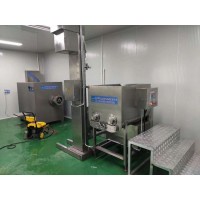 直接加工凍板的破冰絞肉機(jī)，山東春秋大絞肉機(jī)