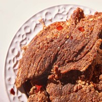 選用甘孜阿壩州高原牦牛肉制作-牛肉干食品