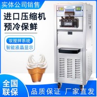 柳州市思貝斯6248A立式三頭雙缸雙系統(tǒng)冰淇淋機(jī)