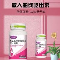 木瓜葛根膠原蛋白壓片糖果