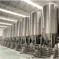 供應(yīng)云南的精釀啤酒設(shè)備廠家 20噸啤酒發(fā)酵罐配置酒廠釀酒設(shè)備