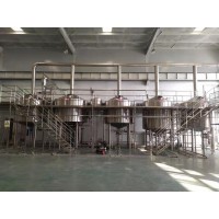 啤酒廠自動化精釀啤酒設(shè)備日產(chǎn)5噸的啤酒設(shè)備釀酒的機(jī)器