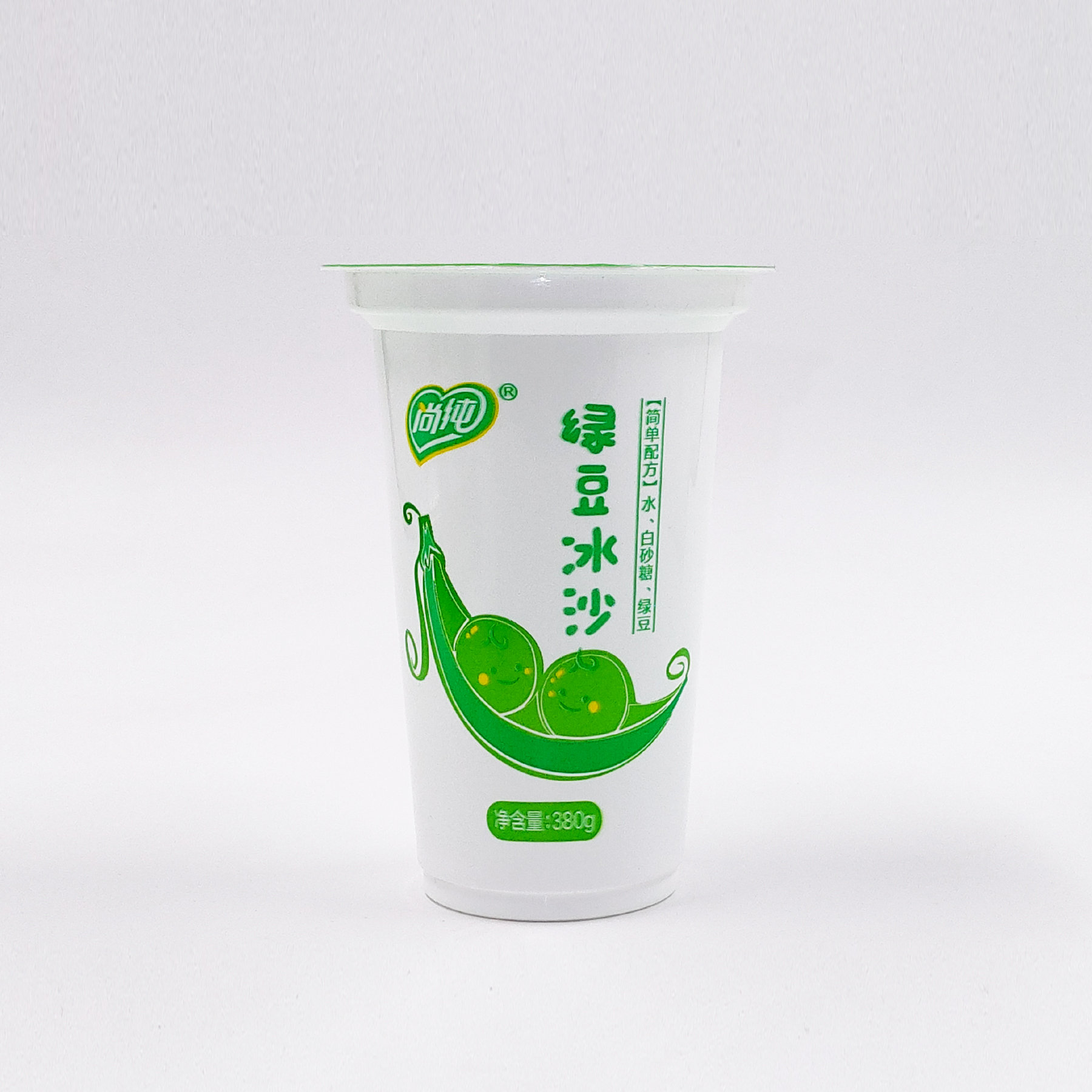 笑臉綠豆冰沙380g，工廠夏季福利產(chǎn)品，尚純食品網(wǎng)紅夏季飲料，
