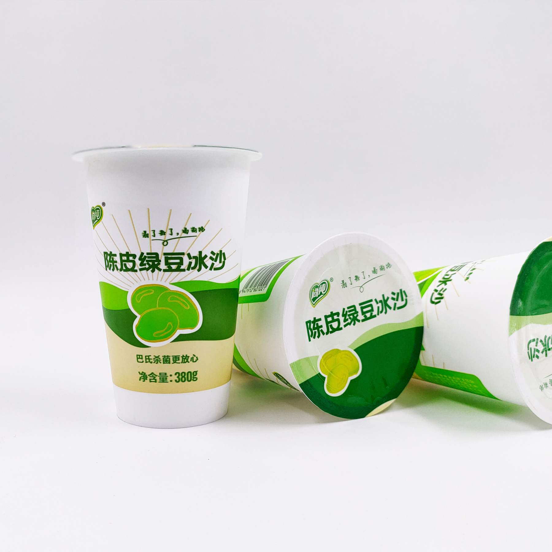 陳皮綠豆冰沙380g，尚純食品網(wǎng)紅夏季飲料，工廠夏季福利飲料
