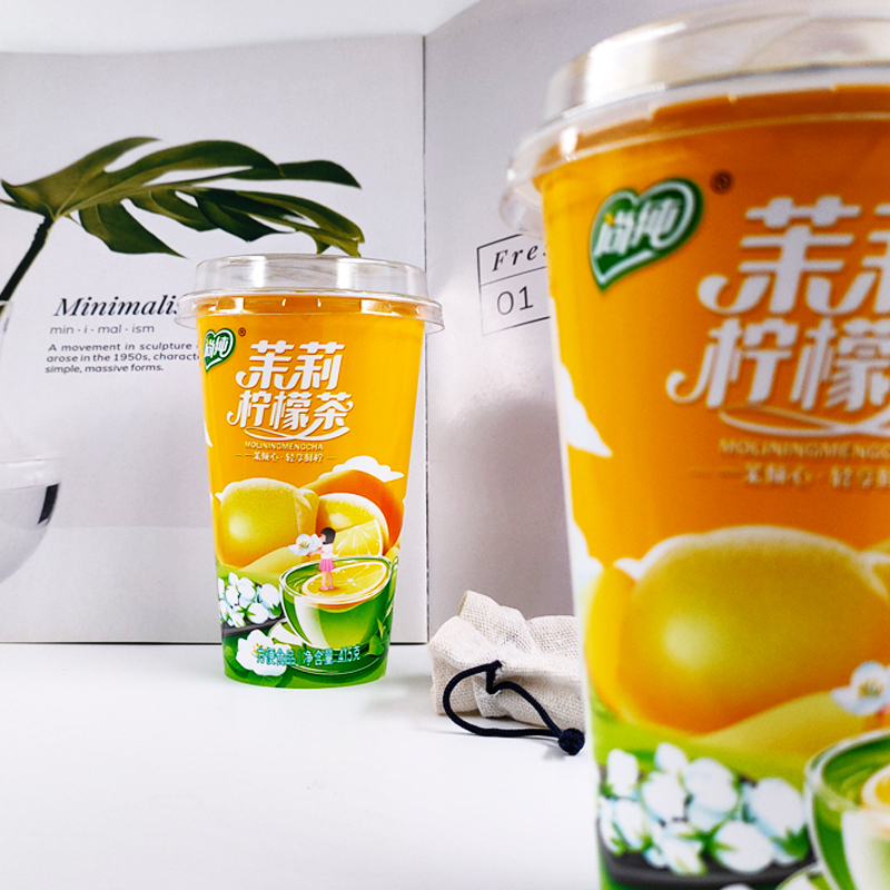 茉莉檸檬茶415g，工廠夏季福利產(chǎn)品，尚純食品網(wǎng)紅夏季飲料