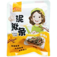 泥鰍加工廠批發(fā)鰍公子牌泥鰍食品麻辣泥鰍條香辣泥鰍條泥鰍肉條