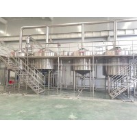 啤酒設備廠家定做五器糖化設備 大型精釀啤酒設備