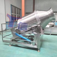 廠家供應(yīng)1000L液壓升降真空滾揉機  魚肉雞肉腌制攪拌機