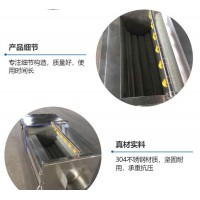 大型商用毛刷清洗機(jī)器 紫薯蜜薯去皮毛輥清洗機(jī)