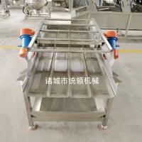 葉菜類清洗后震動除水線 震動瀝水機