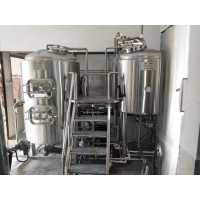 啤酒釀造設(shè)備生產(chǎn)工廠2噸精釀啤酒設(shè)備