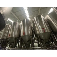 大型日產(chǎn)5000噸的自動(dòng)化精釀啤酒設(shè)備定做工廠